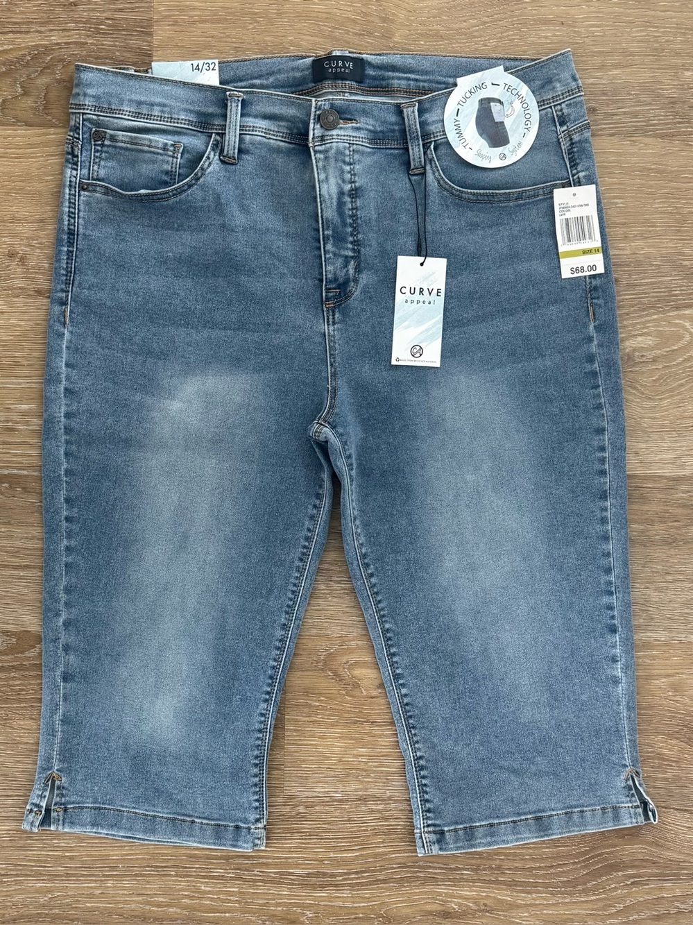 Curve Appeal Denim Capris